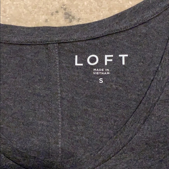 Loft Dark Gray T Shirt - Picture 3 of 4